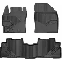 Frogum - Toyota Verso 2009-2018 - Rubberen automatten No.77 - 3 stuks - TPE - 4 cm Hoge Rand