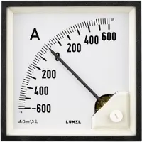 Lumel MA19 400A/60mV MA19 400A/60mV Inbouwmeetinstrument 96 x 96 mm 400 A/DC (60 mV)  Draaispoel