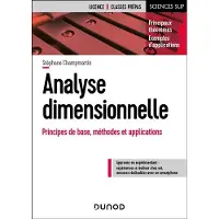 Dunod ANALYSE DIMENSIONNELLE THEORIE ET APPLICATIONS