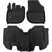 Frogum Honda HR-V e:HEV vanaf 2021 - Automatten Set (3-delig) - TPE Rubber - 6 cm Hoge Rand - Geurloos