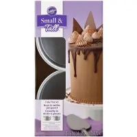 Wilton Small & Tall Bakvorm voor Laagjestaart - Taartvorm - Stapeltaart - Set/2
