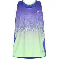 Asics Shirt 'Road Fade Singlet' blauw