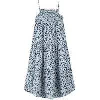 Name it Jurk 'NKFVinaya' lichtblauw / donkerblauw / lichtgeel / rosa