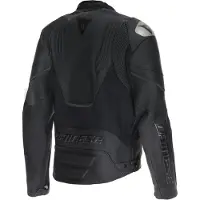 Dainese Racing 5 Leren jack Zwart 48, Mannen