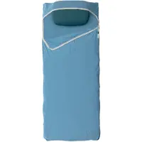Sea to Summit - Breeze Lightweight Liner with Pillow Sleeve - Reisslaapzak Long - Body Length max. 198 cm, blauw