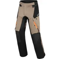 Alpinestars Andes V4, stoffen broek Drystar ,bruin/zwart ,3XL