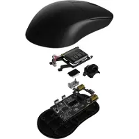Endgame Gear XM2w 4k v2, versie voor rechtshandigen, optische muis, draadloos (RF) + USB Type-A, 30000 DPI, zwart