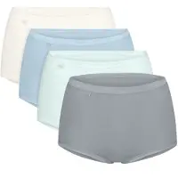 Sloggi Broekje ' Originals Basic ' crème / lichtblauw / grijs / mintgroen