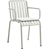 HAY Palissade zitkussen voor Dining armstoel Sky grey