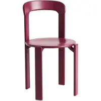 HAY Stoel Rey 4 Leg Base Standard Glider Grape Red