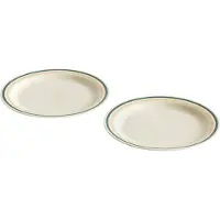 HAY Sobremesa bord Ø24,5 cm 2-pack Green-sand