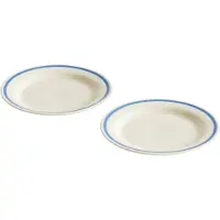 HAY Sobremesa bord Ø18,5 cm 2-pack Blue
