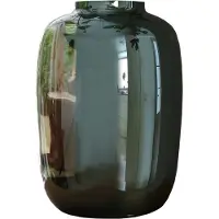 Vase the World - Artic M gloss grey vaas Ø25 x H35 cm