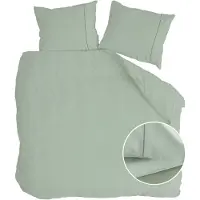 Walra Dekbedovertrek Remade Uni Essence groen 240x220