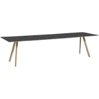 HAY Tafel CPH30 Water-Based Lacquered Oak Frame Black L300 x W90 x H74 cm