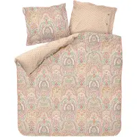 Pip studio Dekbedovertrek Jabali Flower Koraalrood Percal-200 x 200 / 220 cm | 2-Persoons