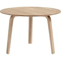 HAY Bella salontafel Lacquered oak, Ø60x39 cm