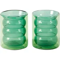 Pols Potten Tumbler Chubby Green (Set van 2)