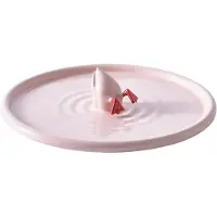 Pols Potten Bord Plate Diving Duck Light Pink Ø40