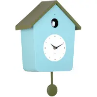Karlsson Klok Cuckoo Light Misty Blue Army Green