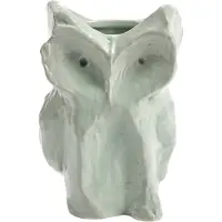 Serax After Midnight Owl Vase M - Vazen Steengoed Light blue - B7325002-602