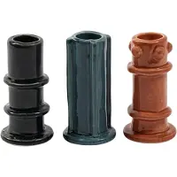 Serax - Marie Michielssen - Kandelaar assortiment - Mix kleuren - 5 Ø - 3 stuks