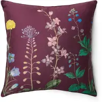 Essenza Sierkussen Augustina Mauve Wine (50 x 50 cm)
