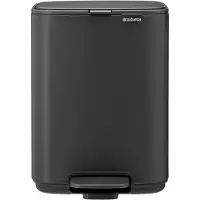 Brabantia Bo Pedaalemmer - 4 liter - Badkamer - Mineral Infinite Grey