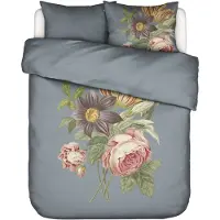 Essenza Dekbedovertrek Madia Global Grey Satijn-240 x 200 / 220 cm | Lits-Jumeaux