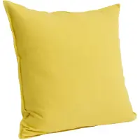 HAY Sierkussenhoes Linen Cushion Cover Lemon Yellow (60 x 60 cm)