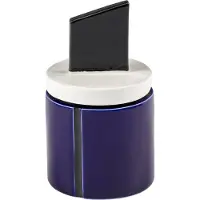 Serax - Carolina Castiglioni - Plan C Geurkaars D8,5 cm - Blauw/Zwart