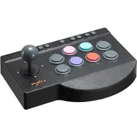 PXN 0082 – Arcade Stick – Fighting Game Joystick – USB – PC & Console – Zwart