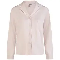 Louise Dames pyjama set lang modal met knoopsluiting