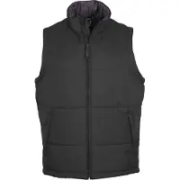 Sol Unisex Warm Gilet voor volwassenen (Houtskool Grijs Effen)
