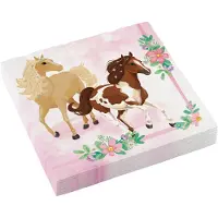 Amscan by Riethmuller - Riethmüller - Servetten - Beautiful horses - (20 stuks)