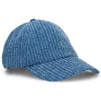 Manfield - Unisex - Blauwe denim pet - Maat 1