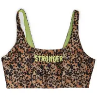 Stronger - Bound Logo Sport BH- Sportsbra - Dames - Luipaard - Maat L