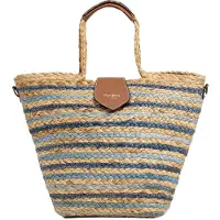 Pepe Jeans Shopper 'Nova' beige / blauw denim