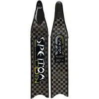 Spetton Cx Odin Quattro Carbon Spearfishing Fins Zwart EU 42-43