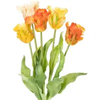 Viana Kunstmatige tulpen voor een stijlvolle woonkamerdecoratie en lentegele