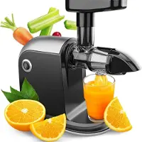 Mira Sapcentrifuges groenten en fruit - Sapcentrifuges - Slowjuicer - Grijs - ‎44cm x 32cm x 20cm