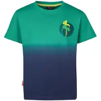 TROLLKIDS Yttersand Beach T-shirt Met Korte Mouwen Groen,Blauw 110 cm Kinderen
