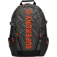 Superdry Rugzak grijs / oranje / zwart