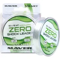 Maver Zero 15 M Taps Toelopende Onderlijn Transparant 0.160-0.480 mm