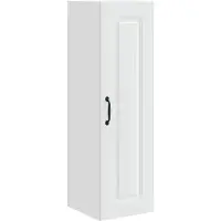 vidaXL Vaatwasserfront Kalmar, wit, 30 x 31 x 100 cm, houtvezel