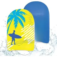 Ama Bodyboard Kind - Skimboard - Bodyboard - ‎49x33x5cm - Geel en blauw