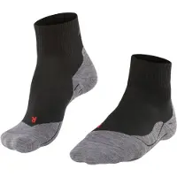 Falke TK5 Short anti-blaar dun wol functioneel materiaal wandelsokken heren zwart - maat 46-48