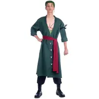 MOM Roronoa Zoro Men Costume Groen M Kinderen