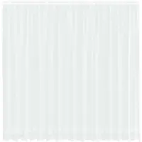 vidaXL Lacegordijn met gordijnen Bloemen Wit 200 x 400 cm Polyester