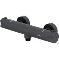 Am.pm Hit - Thermostatische Douchekraan - Mengkraan - 150 mm Hartafstand - Messing - Zwart